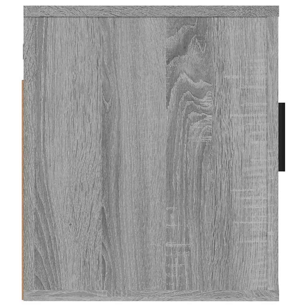 2 Piece Wall-mounted TV Cabinet Set Grey Sonoma 40x34,5x40 cm