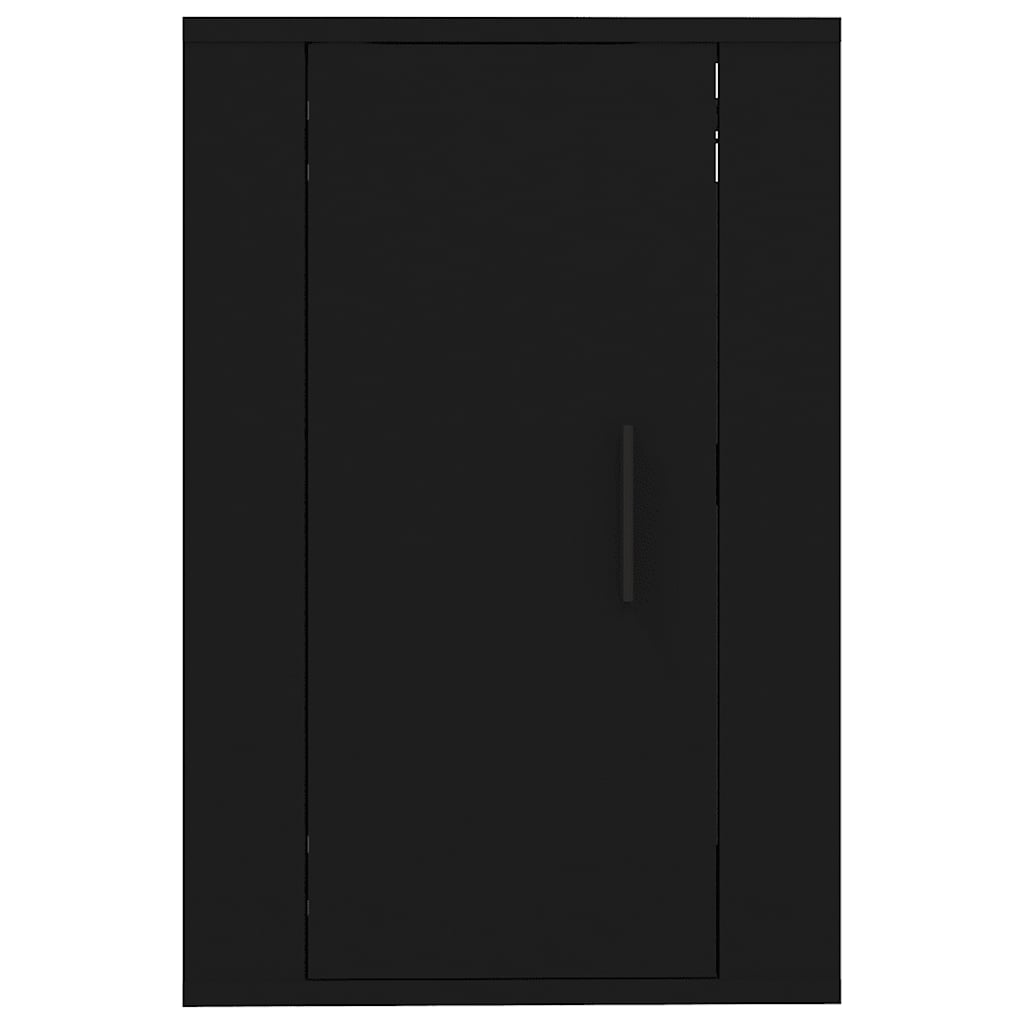 Wall Mounted TV Cabinet Black 40x34,5x60 cm