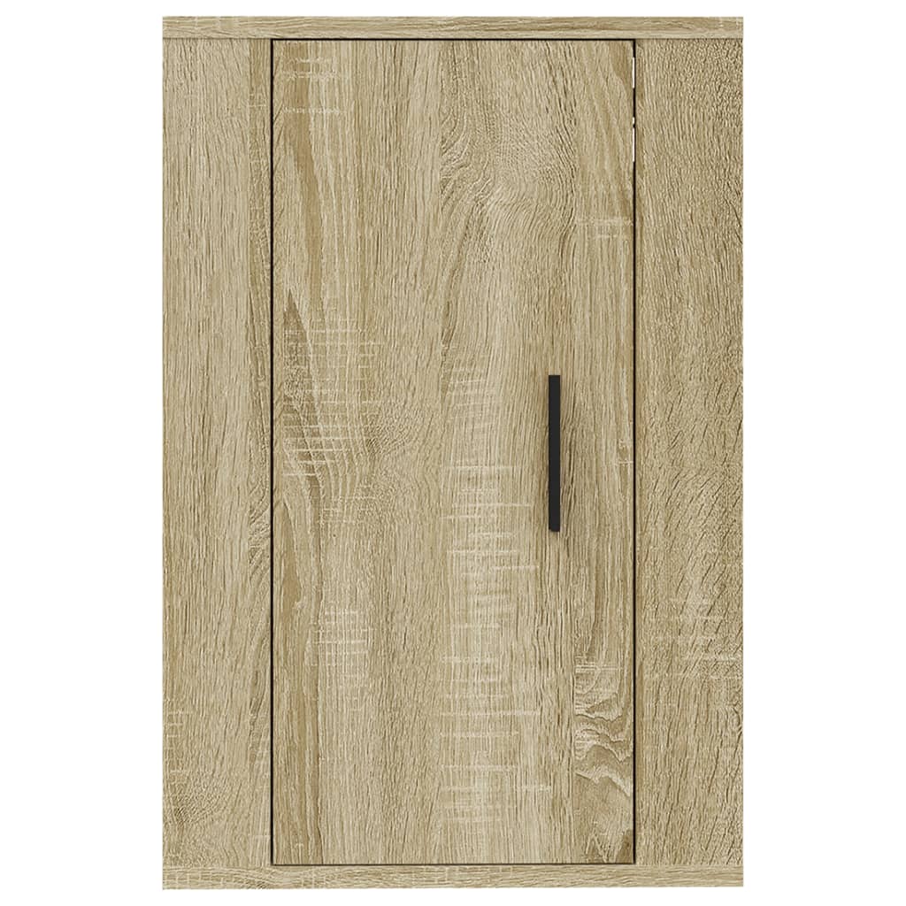 2 Piece Wall-mounted TV Cabinet Set Sonoma Oak 40x34,5x60 cm