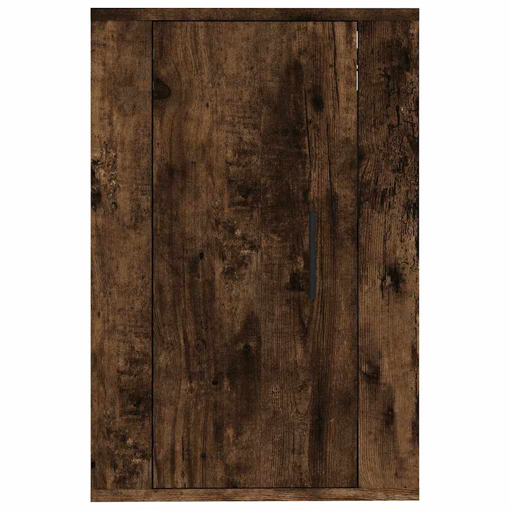 2 Piece Wall-mounted TV Cabinet Set Smoked Oak 40x34,5x60 cm