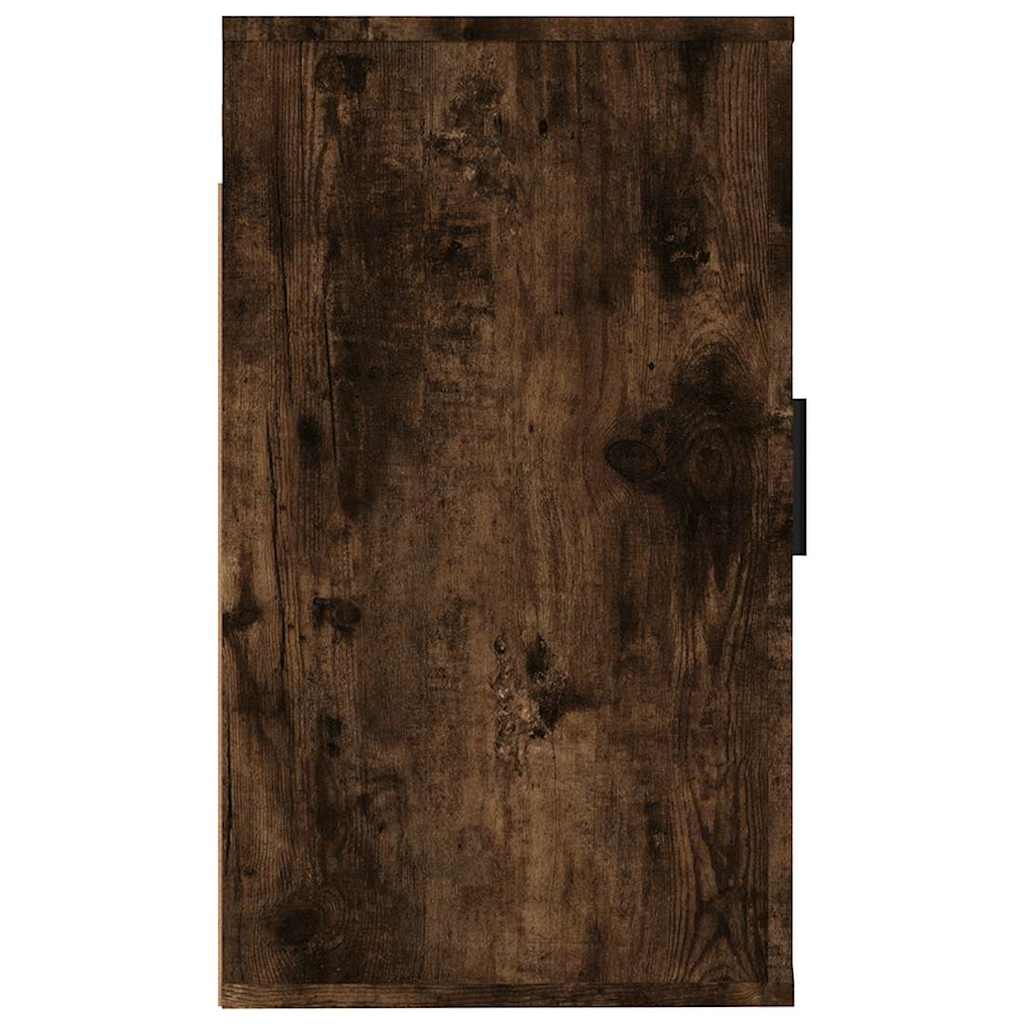 2 Piece Wall-mounted TV Cabinet Set Smoked Oak 40x34,5x60 cm