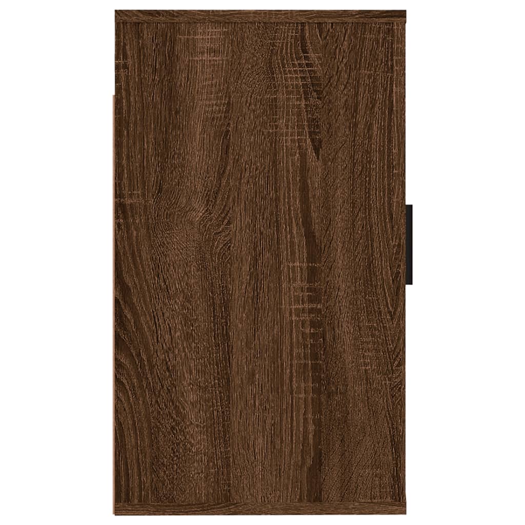 Wall Mounted TV Cabinet Brown Oak 40x34,5x60 cm