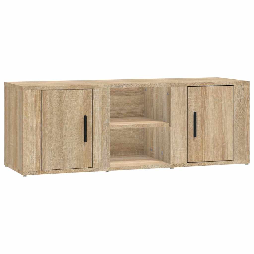 TV Cabinet Sonoma Oak 100x31,5x35 cm Engineered Wood