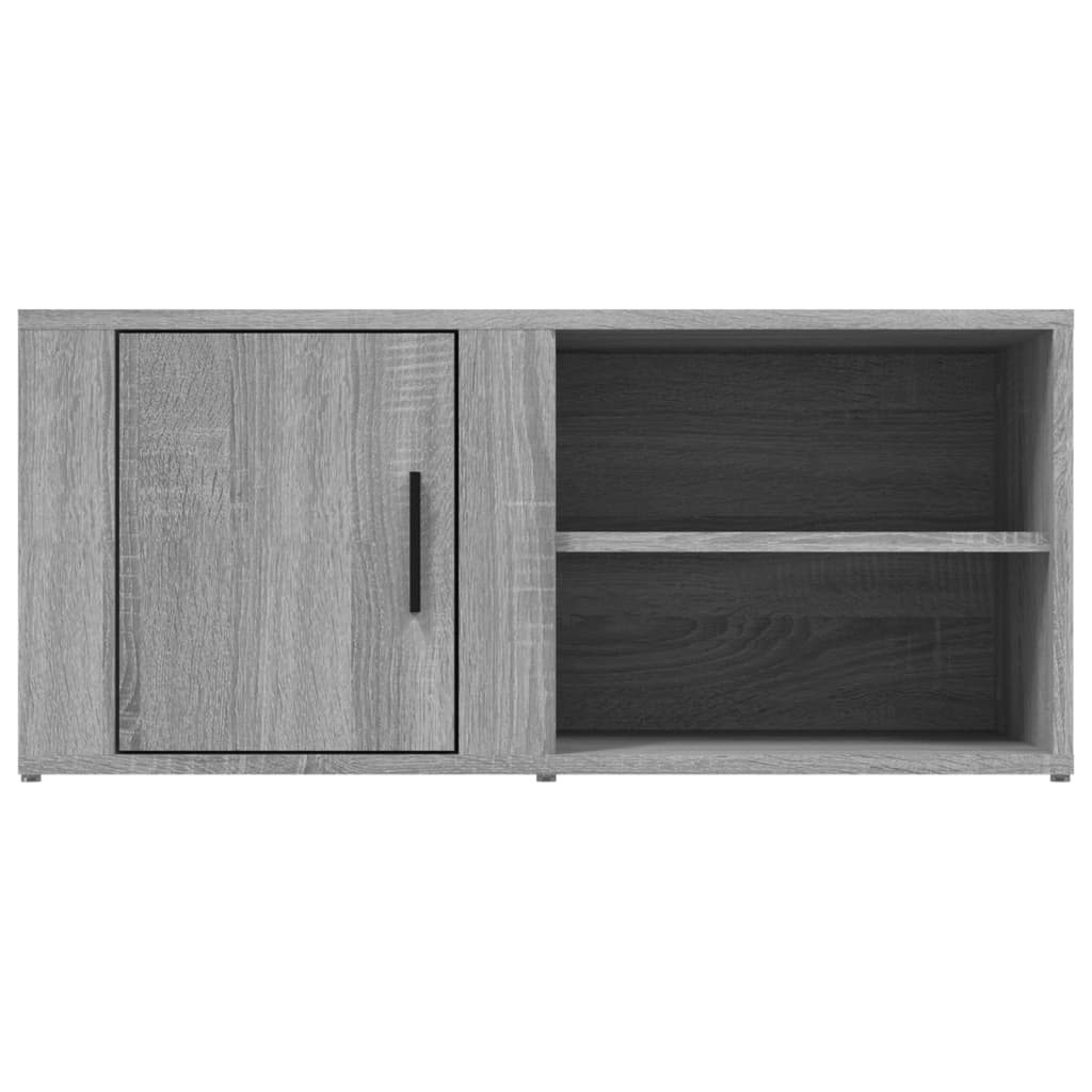 vidaXL TV Cabinets 2 pcs Grey Sonoma 80x31.5x36 cm Engineered Wood