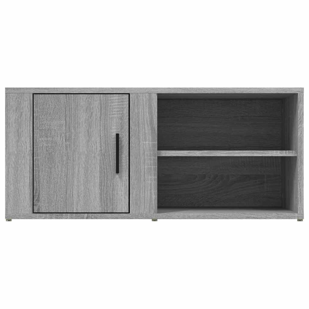2 Piece TV Cabinet Set Grey Sonoma 80x31,5x36 cm Engineered Wood
