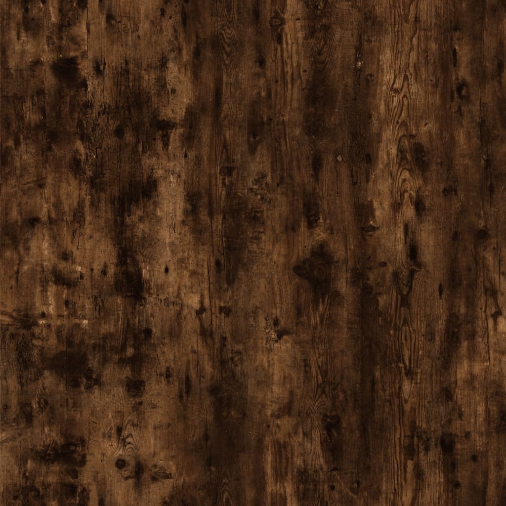 Bedside Tables 2 pcs Smoked Oak 50x46x50 Engineered Wood