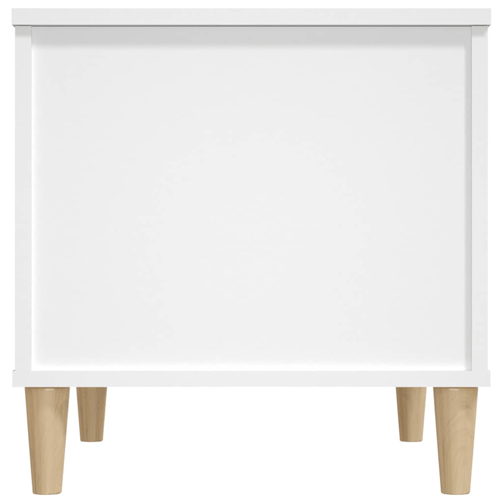 Coffee Table White 60x44,5x45 cm Engineered Wood