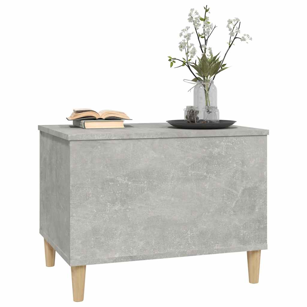 Coffee Table Concrete Grey 60x44,5x45 cm Engineered Wood