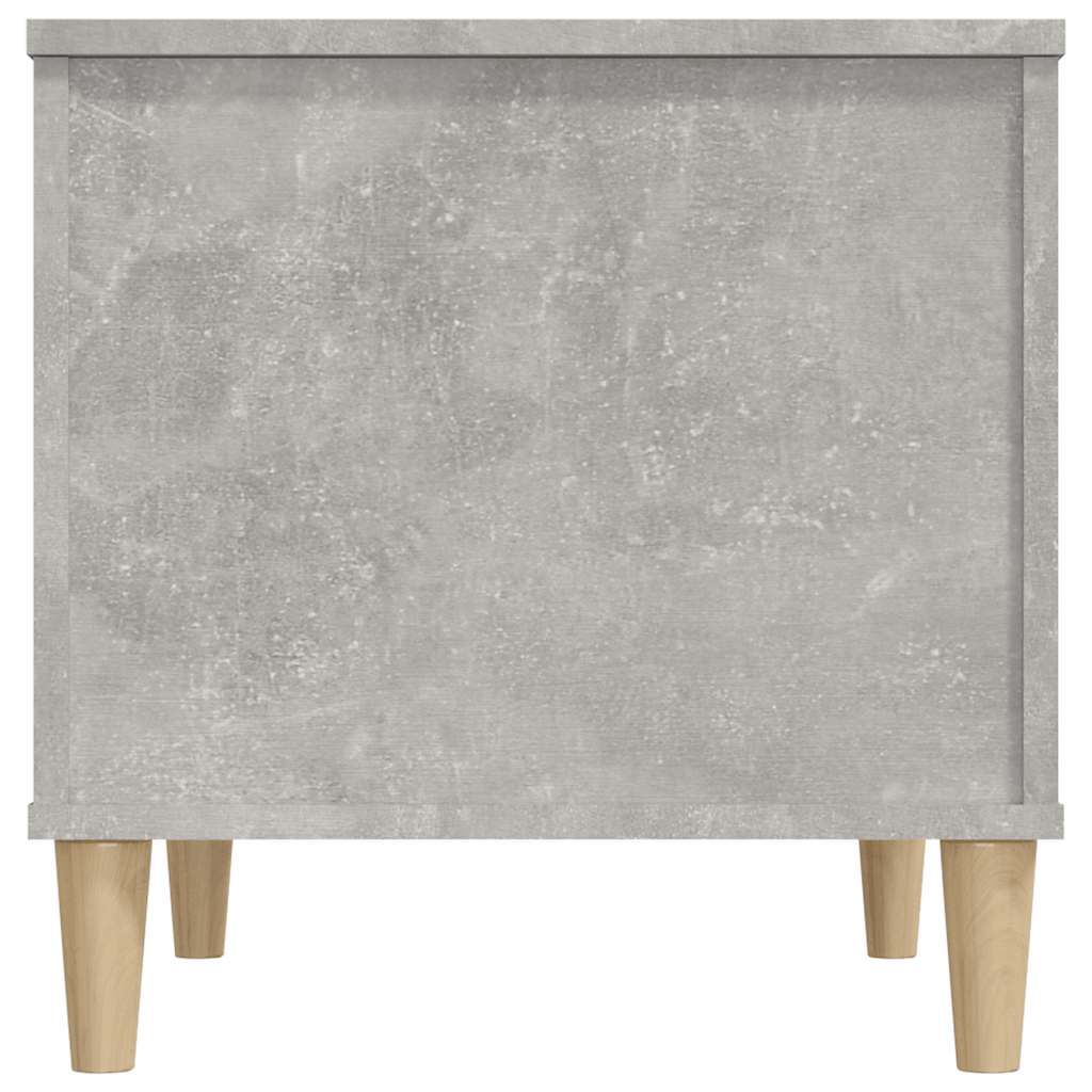 Coffee Table Concrete Grey 60x44,5x45 cm Engineered Wood