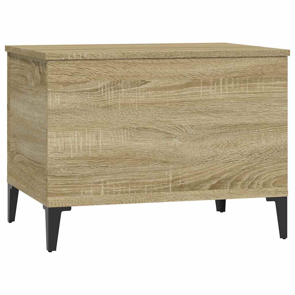 Coffee Table Sonoma Oak 60x44,5x45 cm Engineered Wood