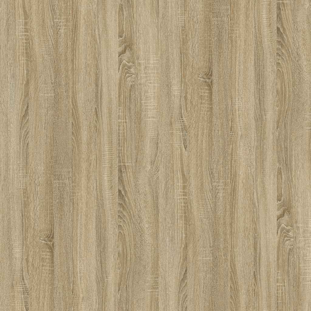 Coffee Table Sonoma Oak 60x44,5x45 cm Engineered Wood