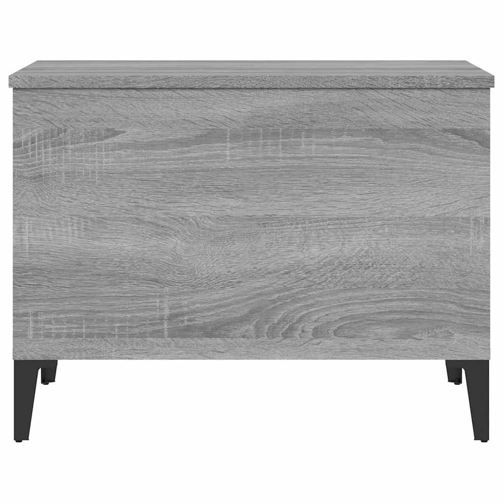 Coffee Table Grey Sonoma 60x44,5x45 cm Engineered Wood