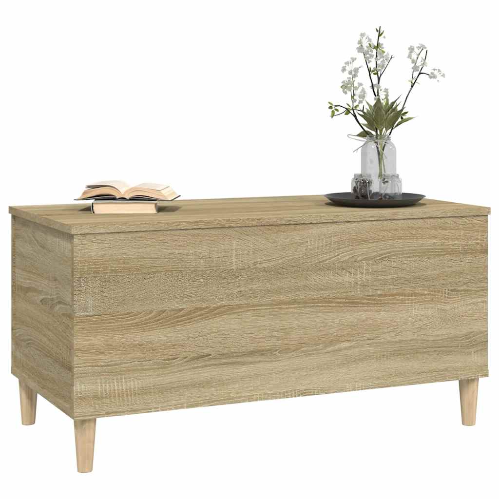 Coffee Table Sonoma Oak 90x44,5x45 cm Engineered Wood