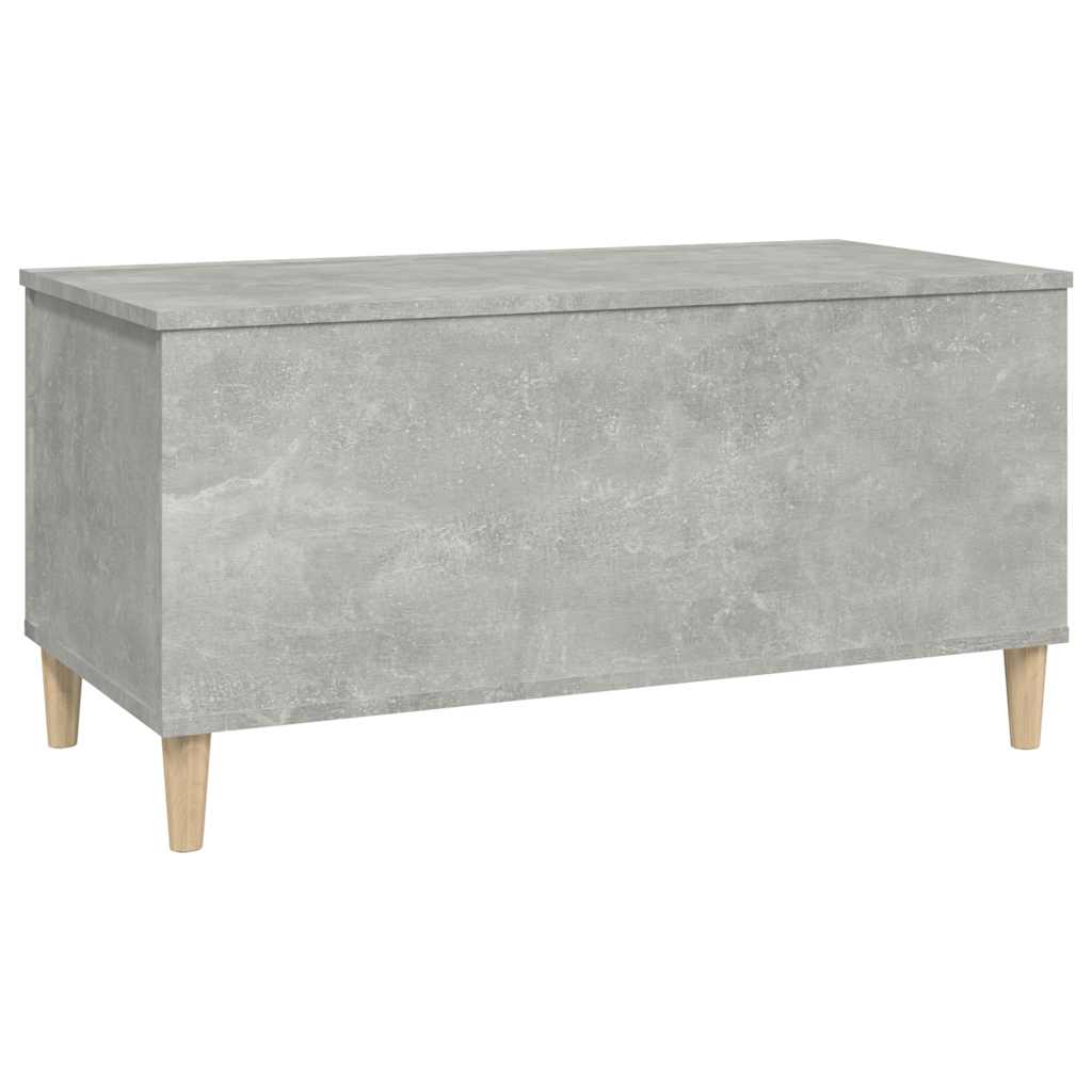 Coffee Table Concrete Grey 90x44,5x45 cm Engineered Wood