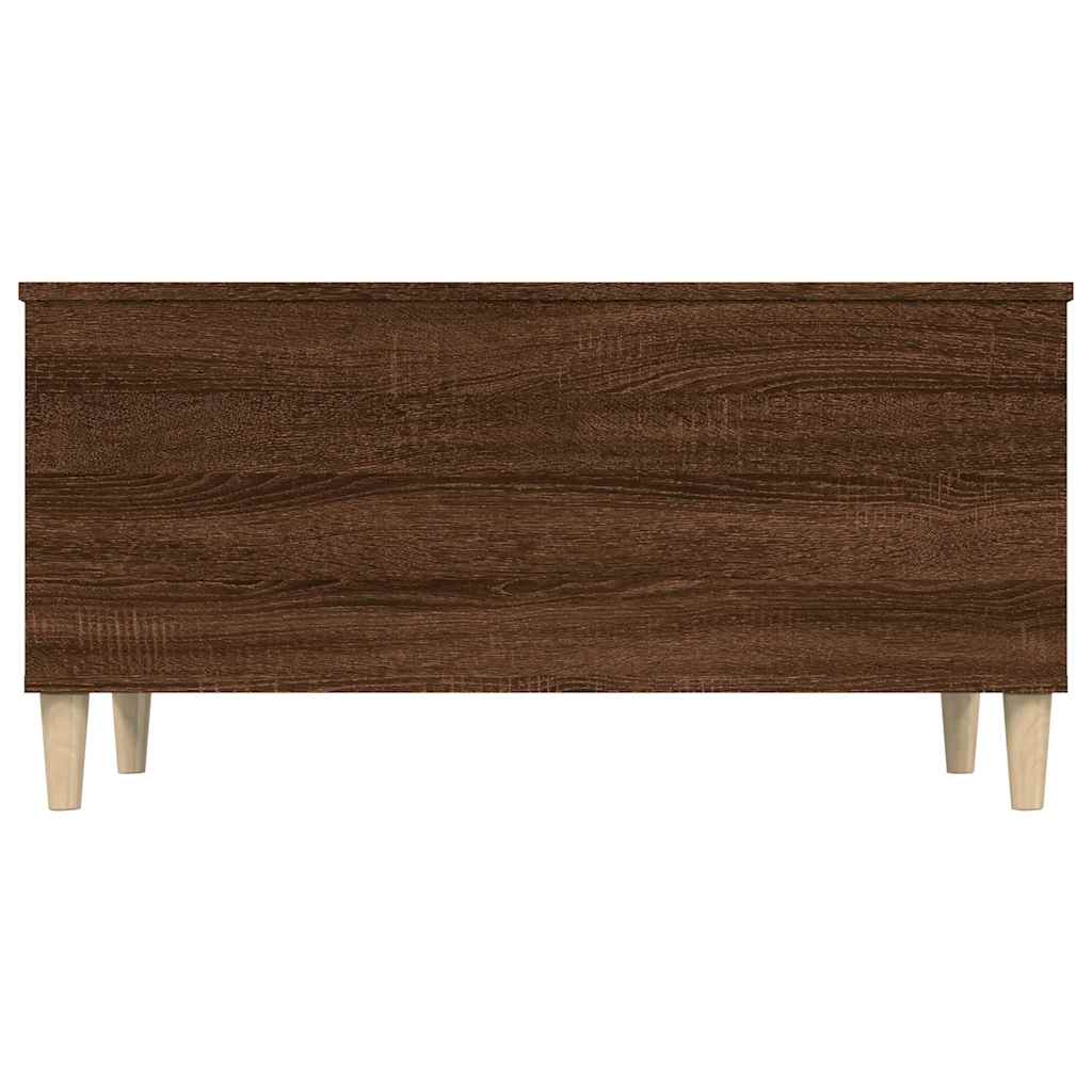 Coffee Table Brown Oak 90x44,5x45 cm Engineered Wood