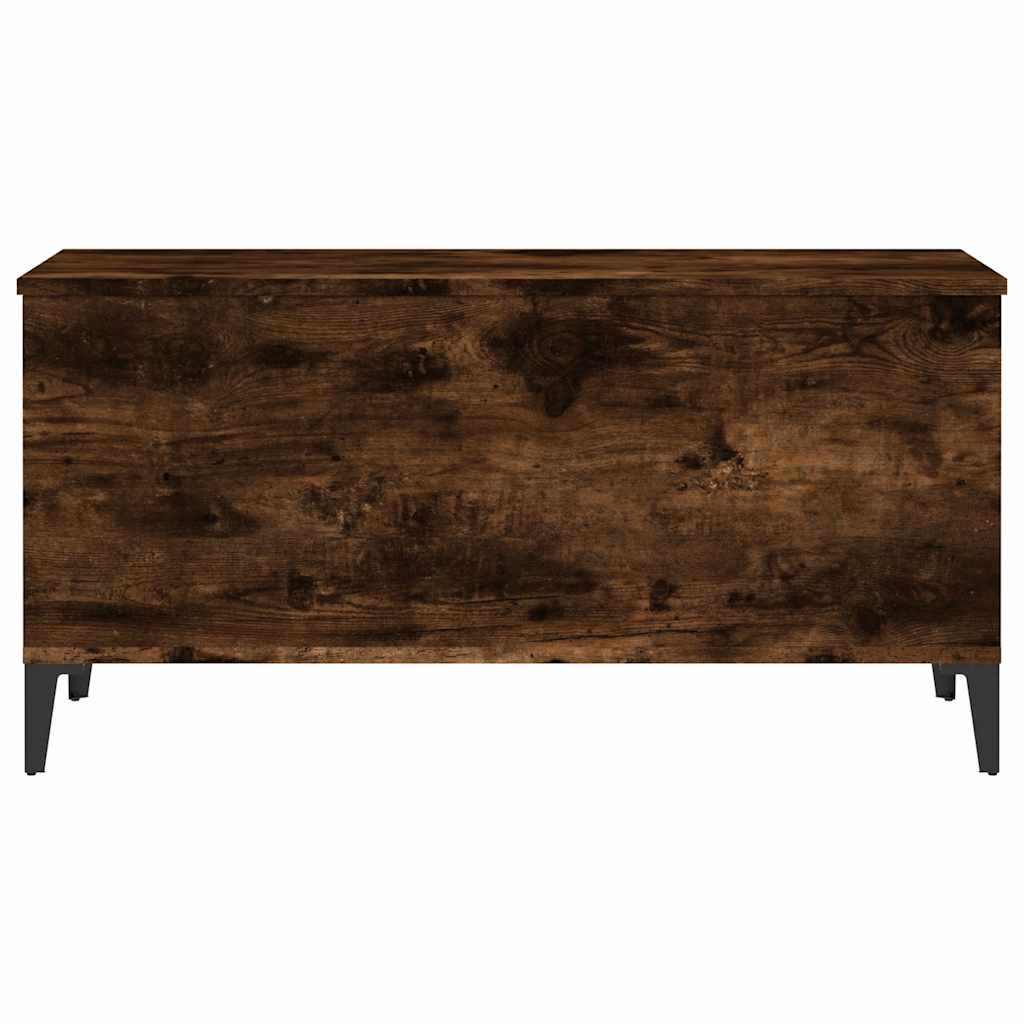 Coffee Table Smoked Oak 90x44,5x45 cm Engineered Wood