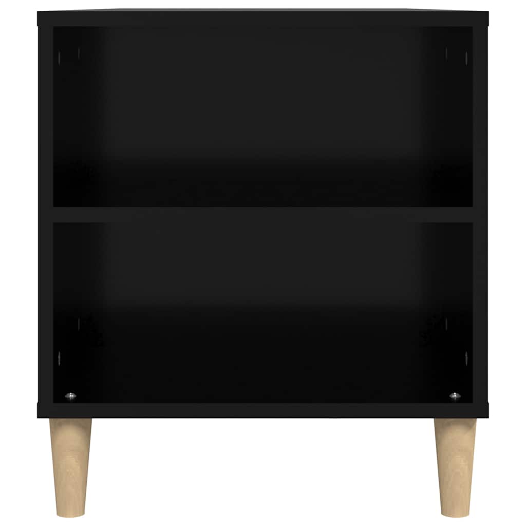 TV Cabinet Black 102x44,5x50 cm Engineered Wood