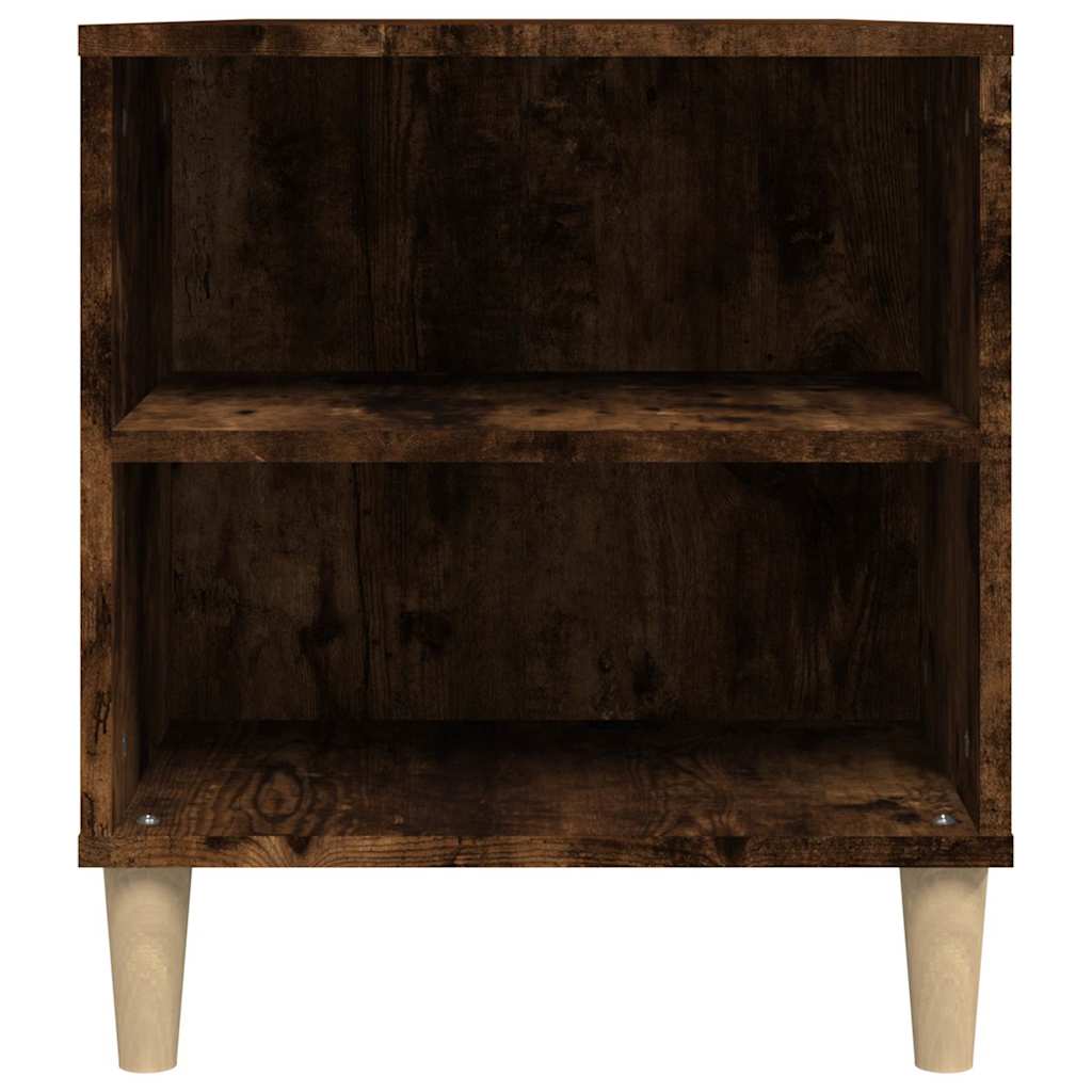 TV Cabinet Smoked Oak 102x44,5x50 cm Engineered Wood
