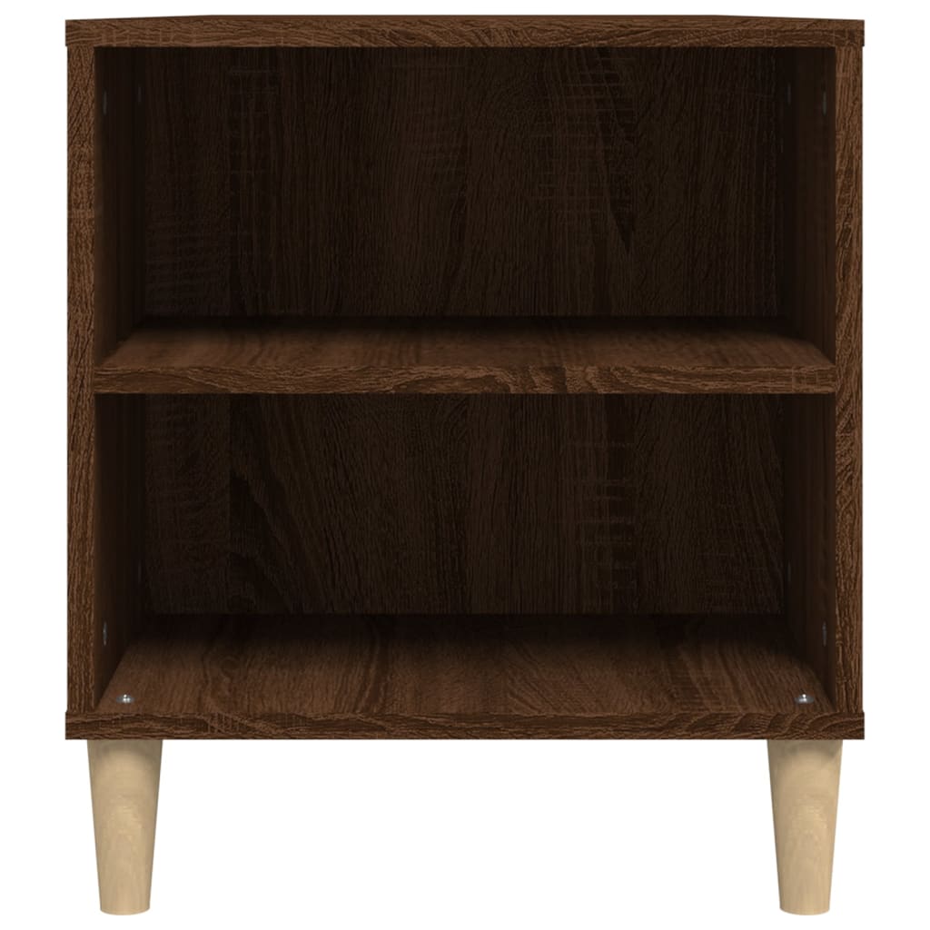 vidaXL TV Cabinet Brown Oak 102x44.5x50 cm Engineered Wood