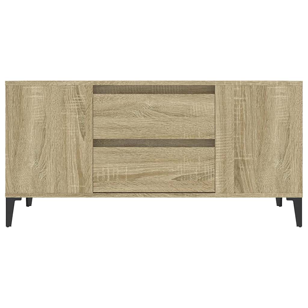 TV Cabinet Sonoma Oak 102x44,5x50 cm Engineered Wood