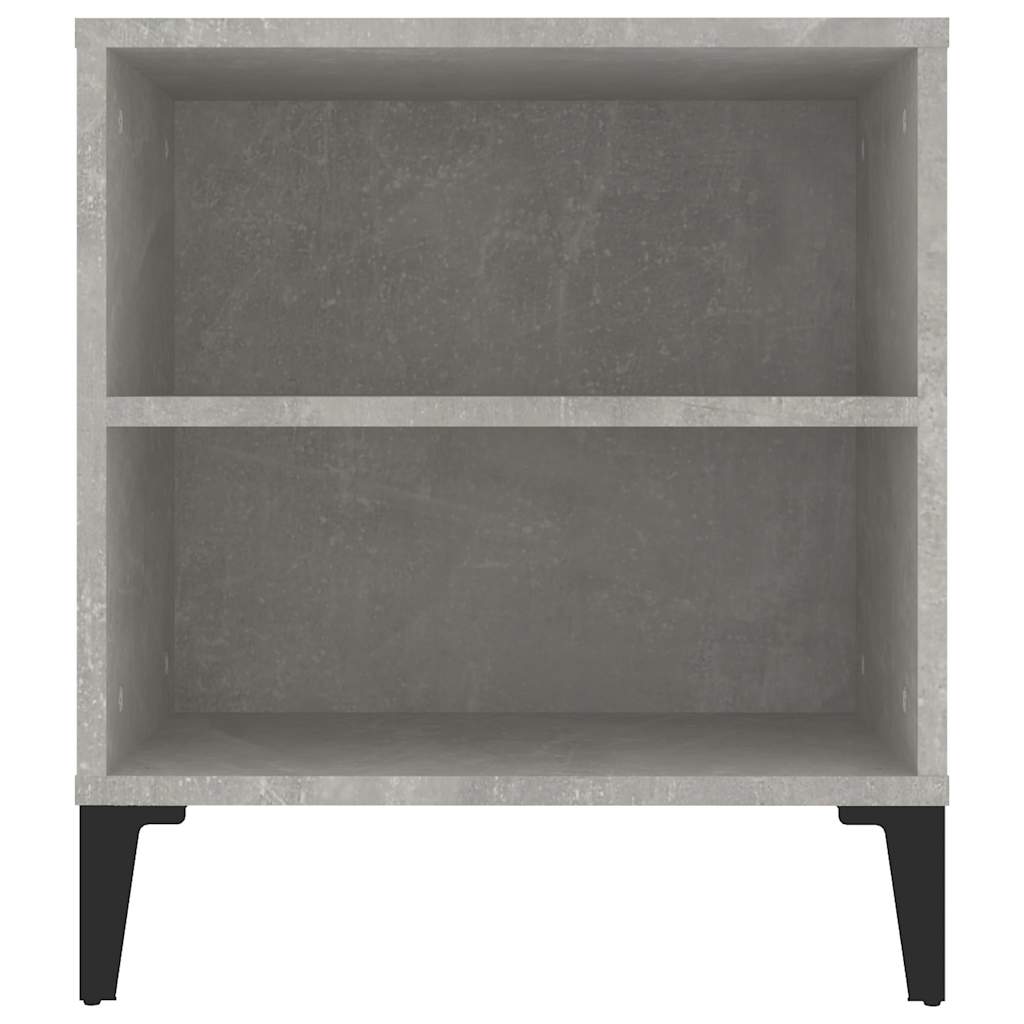 TV Cabinet Concrete Grey 102x44,5x50 cm Engineered Wood