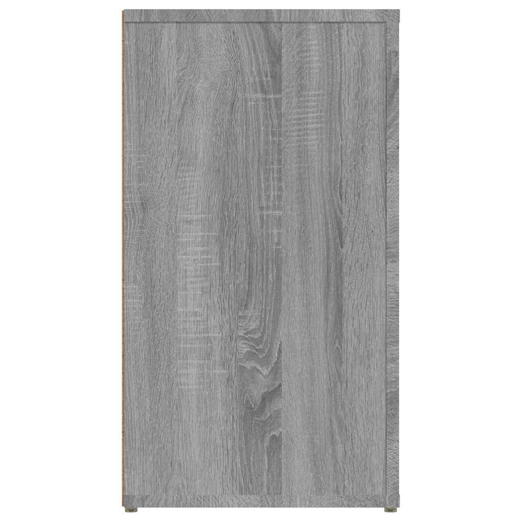 Sideboard Grey Sonoma 100x33x59,5 cm Engineered Wood