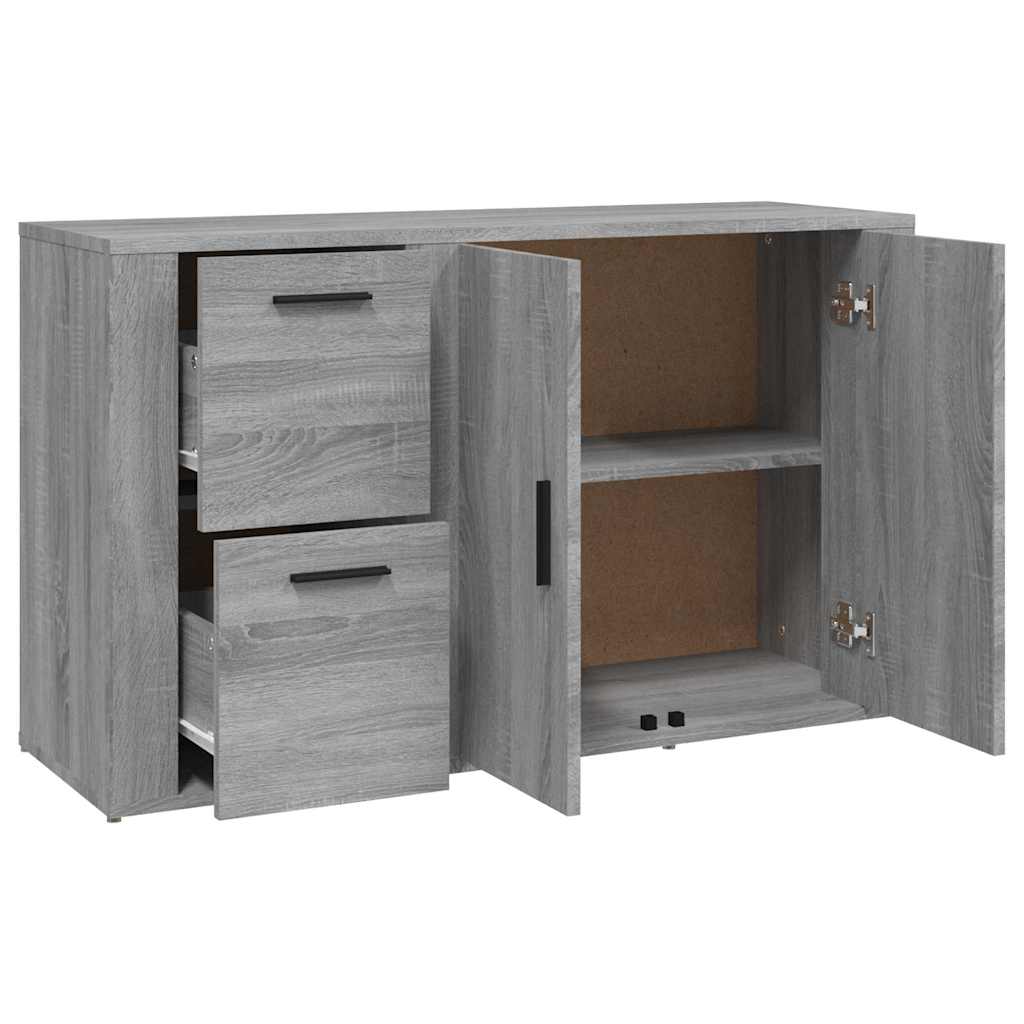 Sideboard Grey Sonoma 100x33x59,5 cm Engineered Wood