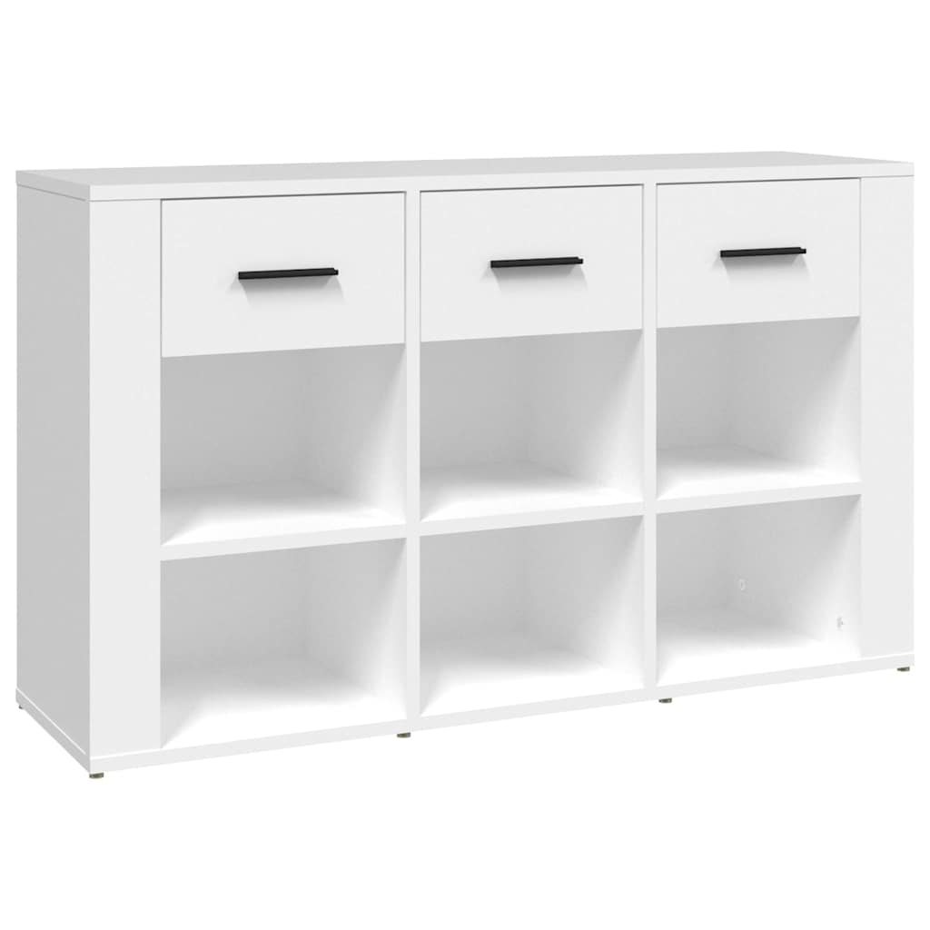 Sideboard White 100x30x59,5 cm Engineered Wood