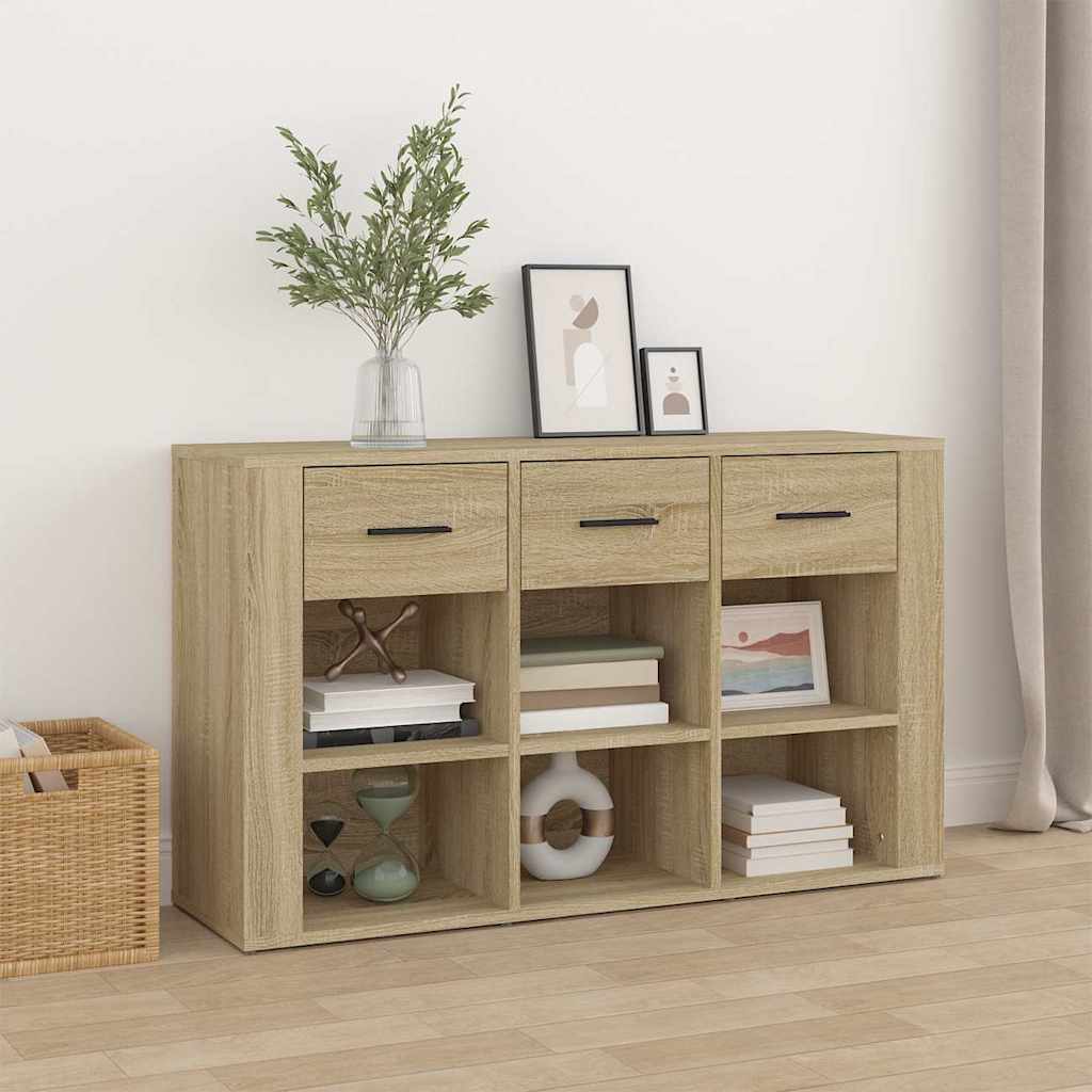 Sideboard Sonoma Oak 100x30x59,5 cm Engineered Wood