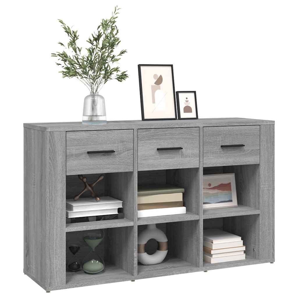 Sideboard Grey Sonoma 100x30x59,5 cm Engineered Wood