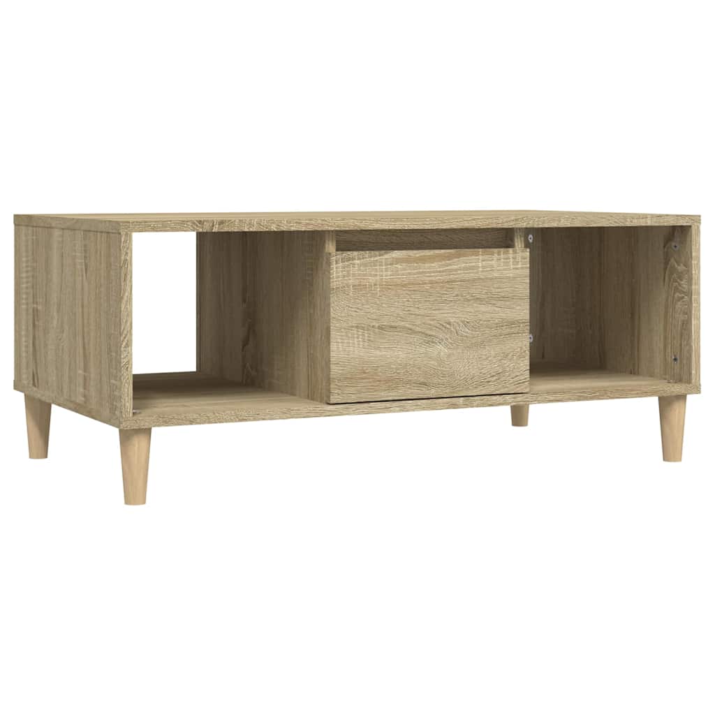 Coffee Table Sonoma Oak 90x50x36,5 cm Engineered Wood