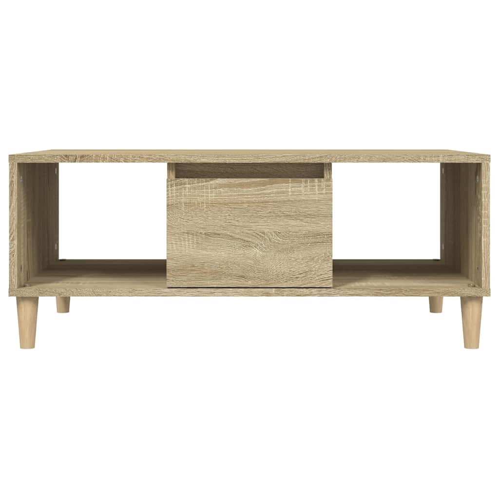 Coffee Table Sonoma Oak 90x50x36,5 cm Engineered Wood