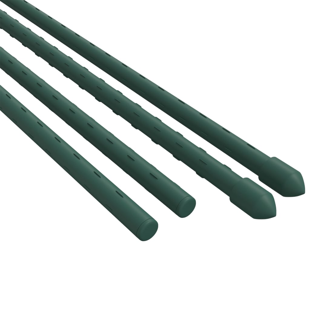 Garden Plant Stakes 30 pcs Green 60 cm Steel