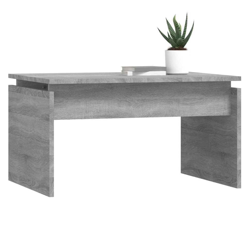 Coffee Table Grey Sonoma 68x50x38 cm Engineered Wood