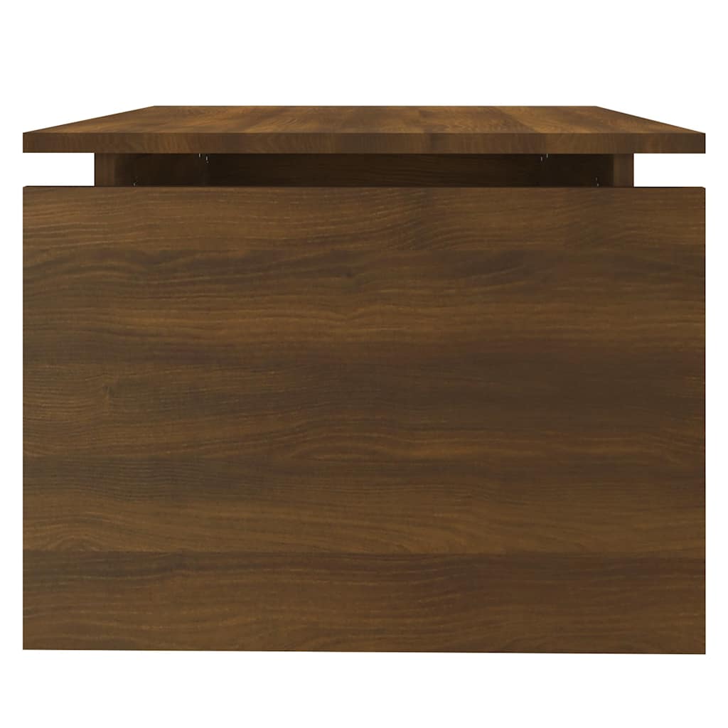 Coffee Table Brown Oak 68x50x38 cm Engineered Wood