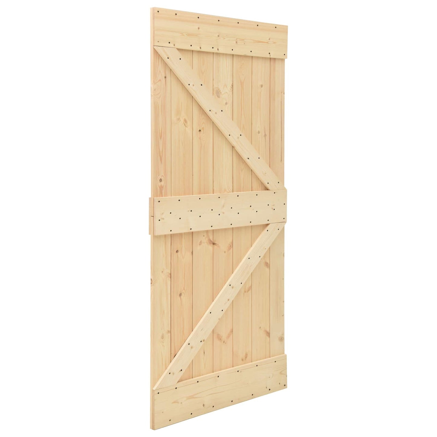 Door NARVIK Natural 90 x 210 cm Solid Pine Wood