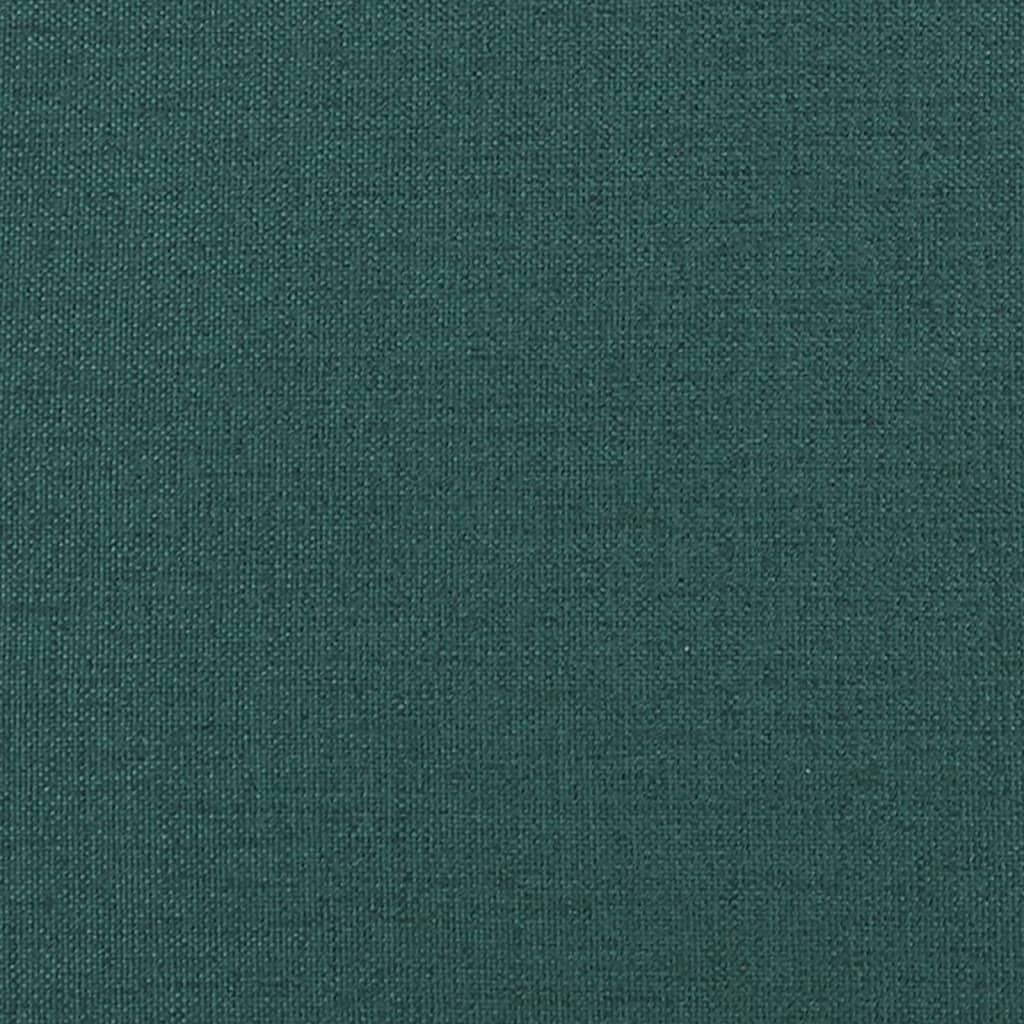 Lounge Chair Dark Green 55x64x80 cm Fabric