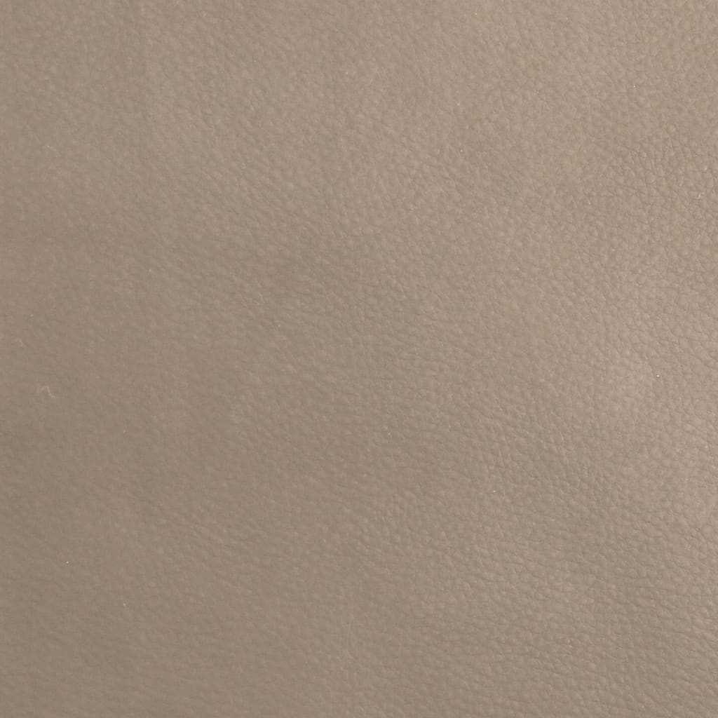 Lounge Chair Cappuccino 55x64x80 cm Faux Leather
