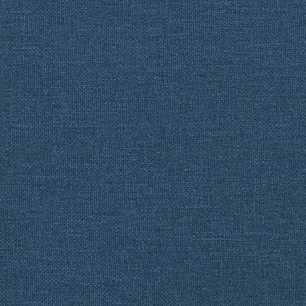 Bench Blue 110x76x80 cm Fabric