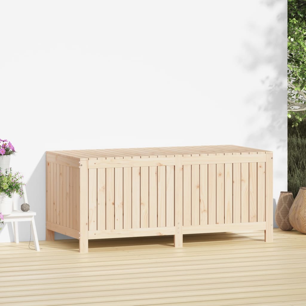 vidaXL Garden Storage Box 147x68x64 cm Solid Wood Pine