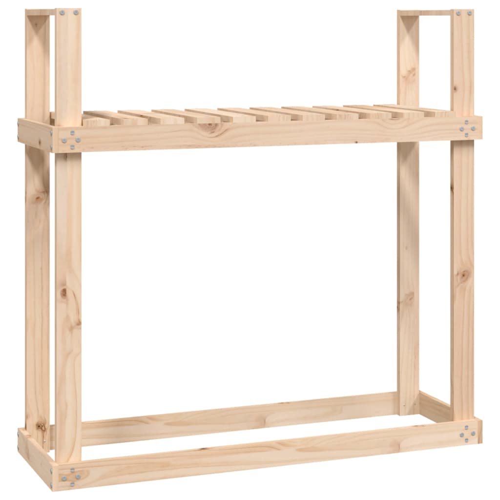 Firewood Rack 110x35x108,5 cm Solid Wood Pine
