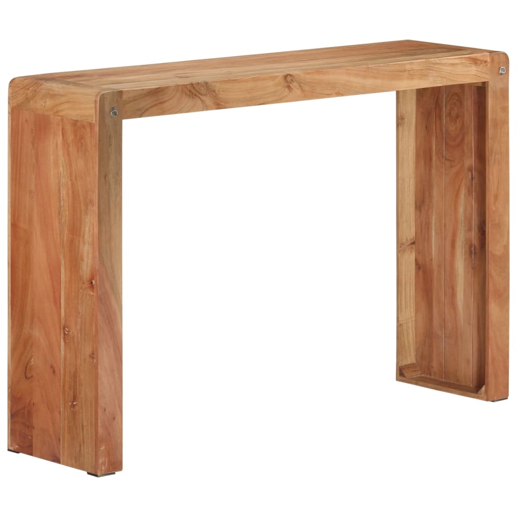 Console Table 110x30x76 cm Solid Wood Acacia