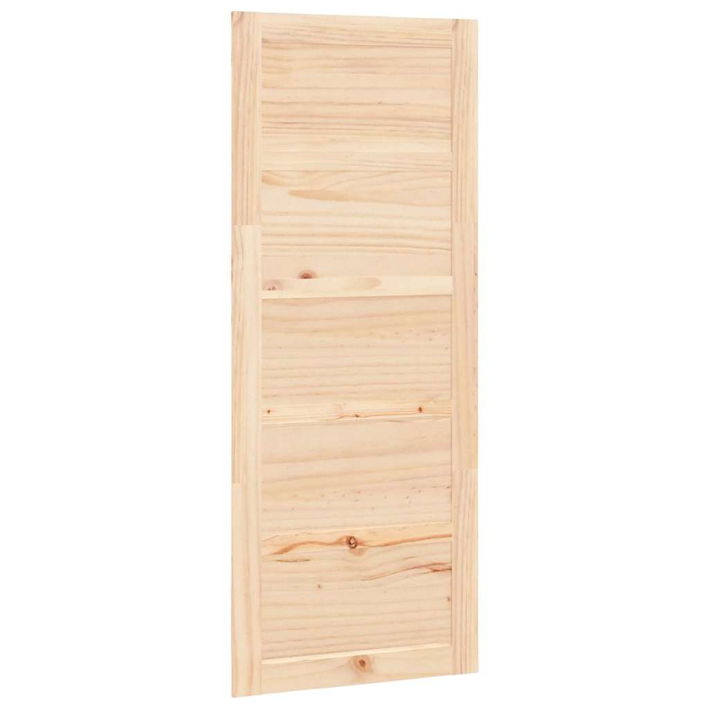 vidaXL Barn Door 80x1.8x204.5 cm Solid Wood Pine