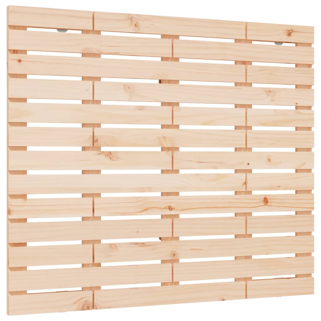 Wall Headboard 106x3x91.5 cm Solid Wood Pine