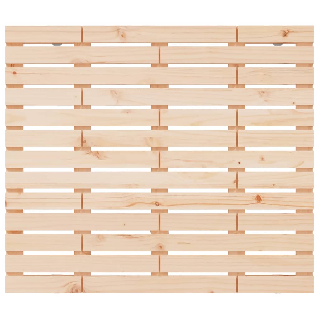 Wall Headboard 106x3x91.5 cm Solid Wood Pine