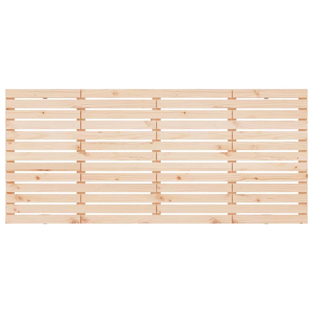 Wall Headboard 156x3x91.5 cm Solid Wood Pine