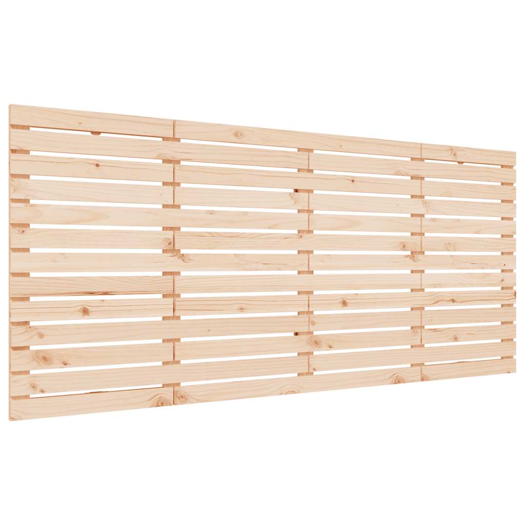 Wall Headboard 186x3x91.5 cm Solid Wood Pine