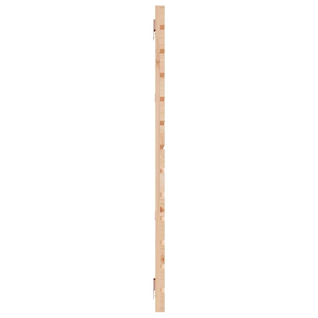 Wall Headboard 186x3x91.5 cm Solid Wood Pine