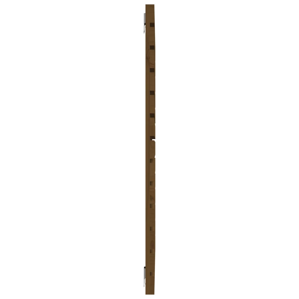 Wall Headboard Honey Brown 141x3x91.5 cm Solid Wood Pine
