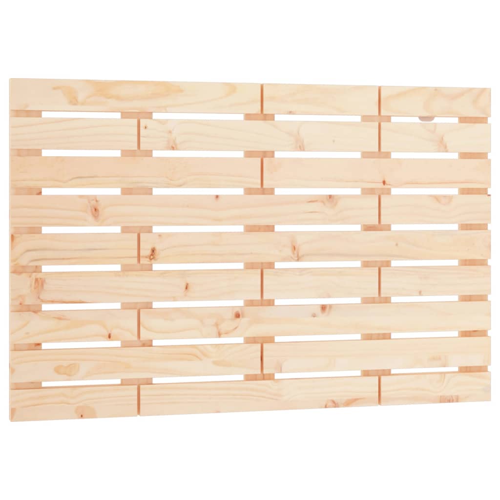 Wall Headboard 81x3x63 cm Solid Wood Pine